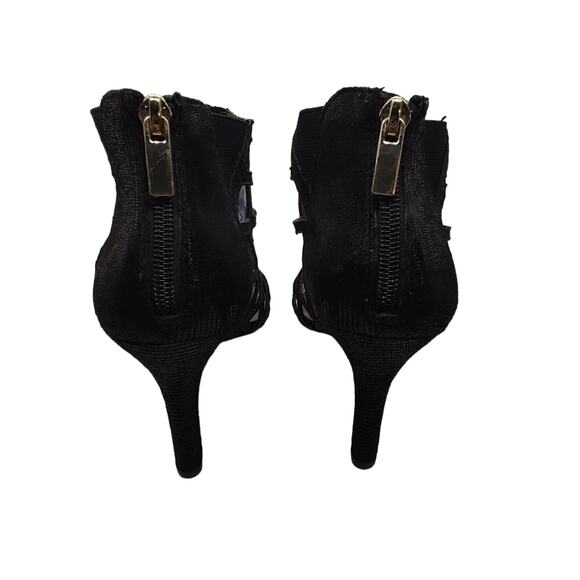 A.N.A High Heel Open Toe Sandals Black New Size 10 - Picture 3 of 7